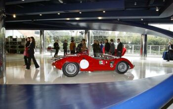 Maserati's new showroom
