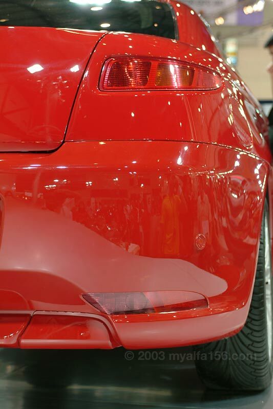 Alfa Romeo GT Coupe Selespeed at the Thailand International Motor Expo 2003. Photo: Wisrute Buddhari.