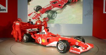 click here for full details of the Ferrari F2003-GA