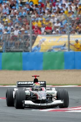 Jos Verstappen, European Minardi Cosworth at the 2003 French Grand Prix at Magny Cours