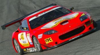 the Weith Racing Ferrari 550 at Barcelona. Click for more details of the test session