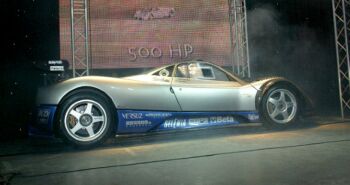 click here for images of the launch of the Pagani Zonda GR