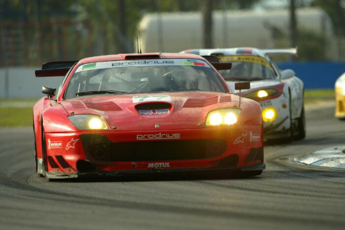 Prodrive Ferrari 550GTS Maranello last time out at Sebring earlier this year
