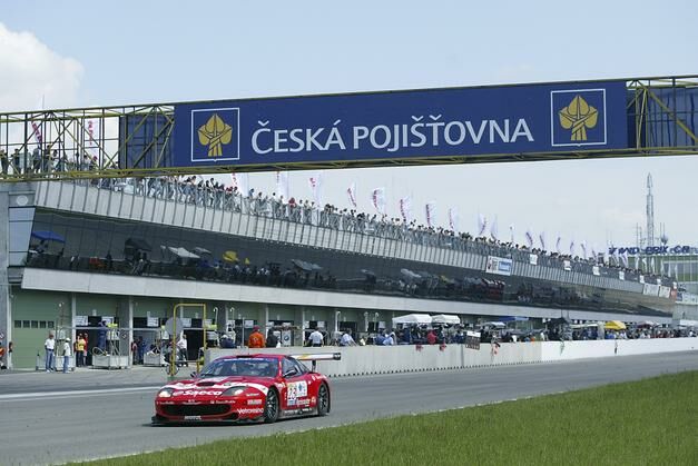 Biagi & Bobbi at Brno last time out, on their way to their fourth consecutive FIA GT series win this year