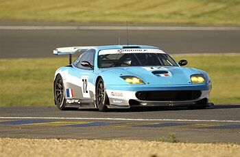 The Solution F-run Luc Alphand Adventures Ferrari 550 claimed fourth place in GTS after the first qualifying session