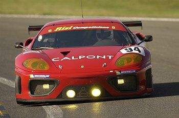 The Risi Competizione entered Ferrari 360 Modena at Le Mans