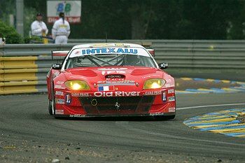 the XL Racing Ferrari failed to last the distance at Le Mans