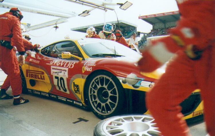 two and a half hours spent in the pits with electrical problems dented JMB Racing's challenge for GT class honours with their Ferrari 360 Modena