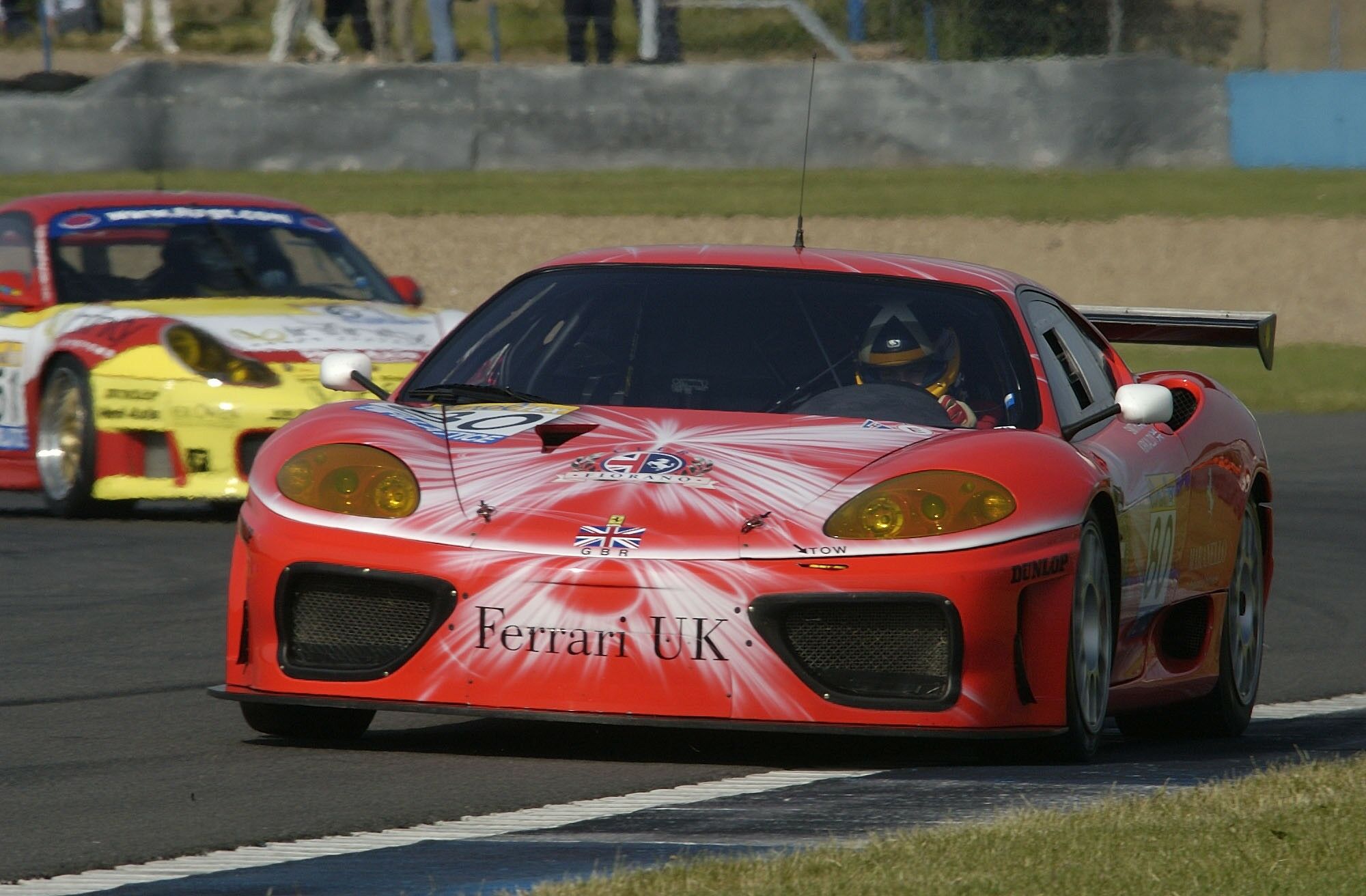 Team Maranello Concessionaires ran a third car at Donington Park for Guy Smith and Andrew Kirkaldy