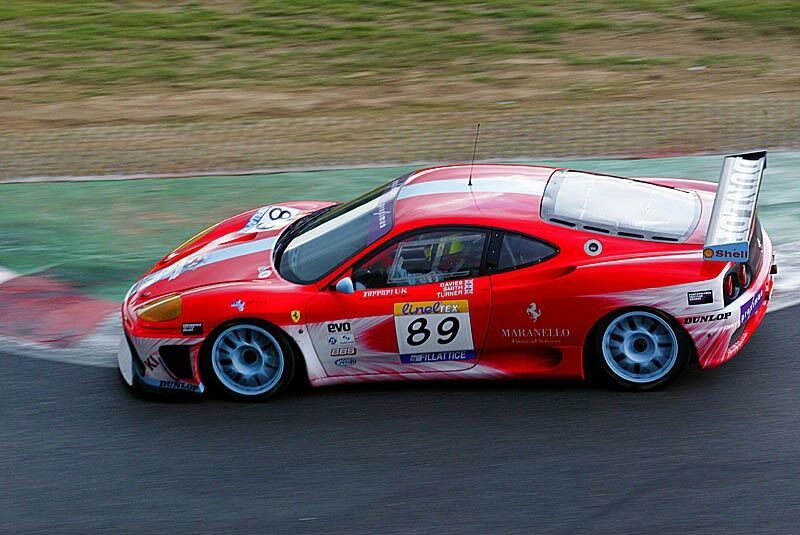 the no89 Team Maranello Concessionaires Ferrari 360 Modena of Jamie Davies, Guy Smith and Darren Turner during qualifying for tomorrow's 24 Hours of Spa