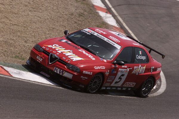 Roberto Colciago in his Alfa Romeo 156GTA was unstoppable on his way to his first ever European Touring Car Championship pole position