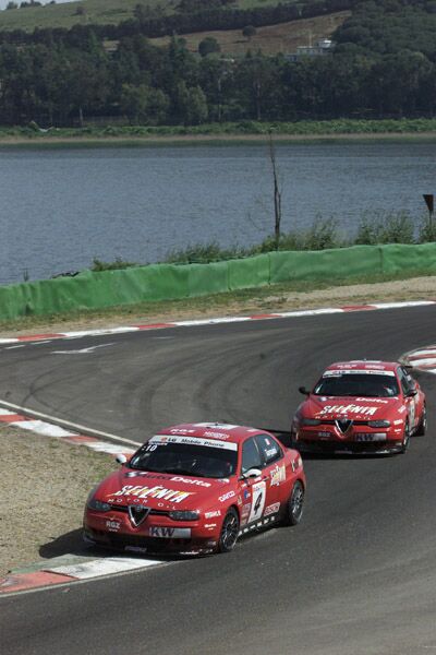 Race 2: Gabriele Tarquini leads Roberto Colciago to Alfa Romeo 1-2 finish
