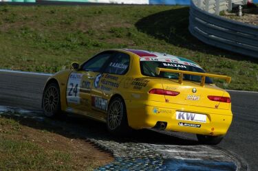 Alessandro Balzan, seen here at Estoril, will be joined by Adriano de Micheli at Biagazzi for Monza's final round