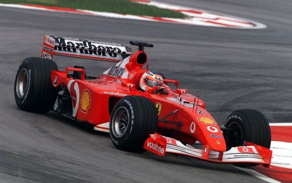 Rubens Barrichello, Ferrari F2001