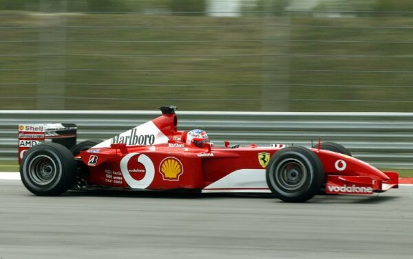 Rubens Barrichello, Ferrari F2001