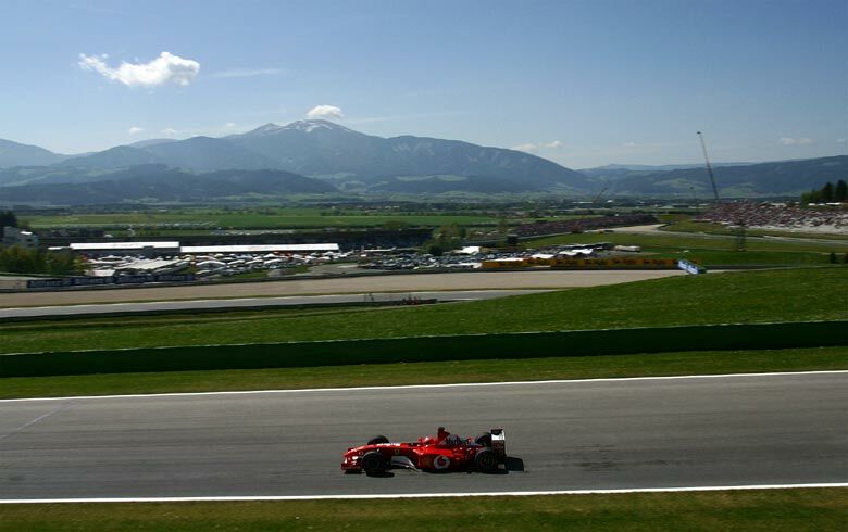 The A1 Ring is set in the Austrian hills