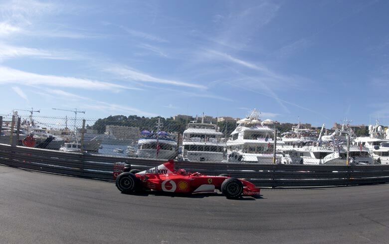 Ferrari F2002 at the Monaco Grand Prix