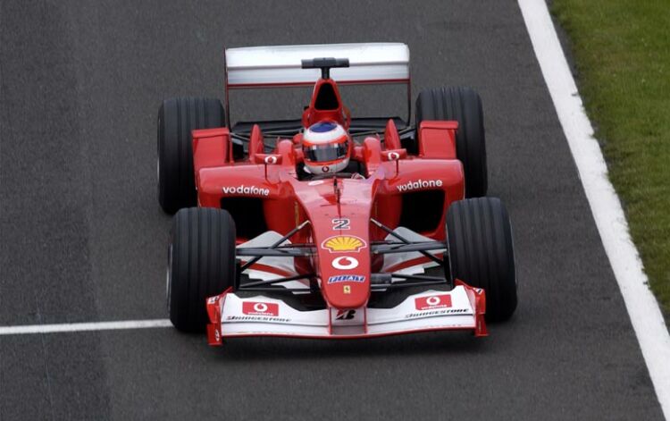 Rubens Barrichello, Ferrari F2002