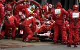 Ferrari at the 2002 British Grand Prix