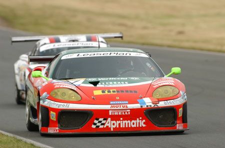 Andrea Bertolini and Andrea Garbagnati were the highest placed N-GT Ferrari, bringing the 360 Modena home 3rd, despite an end of race spin