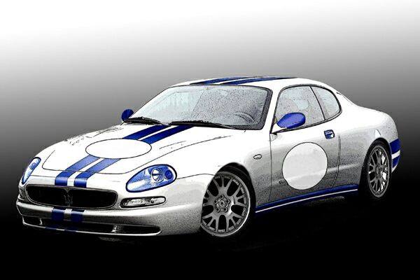 Maserati Cambiocorsa Trofeo based on the road-going Coupe model