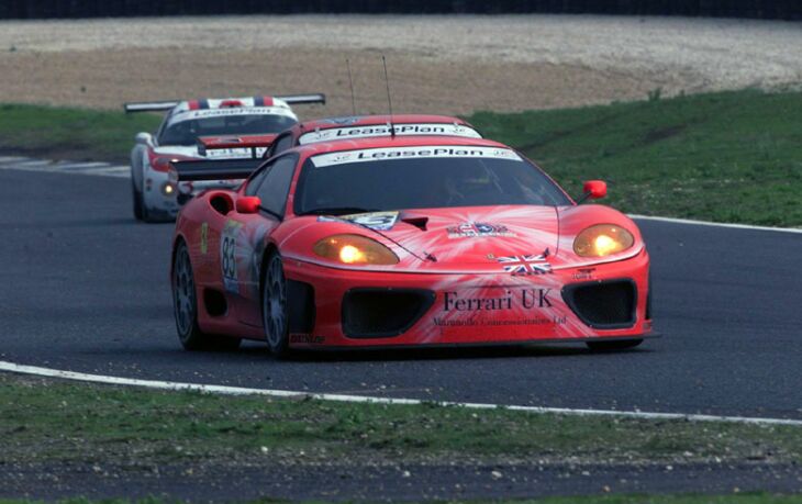 the Veloqx Motorsport Ferrari 360 Maranello of Tim Sugden and Andrew Kirkaldy came home third in class N-GT