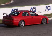 click here to see more of the new 2002 Alfa Romeo 156 GTA testing