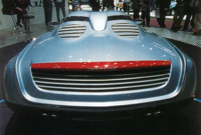 Lamborghini based Zagato Raptor makes its debut at the 1996 Geneva Motor Show