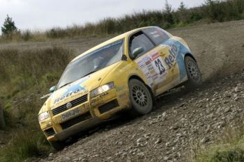 Fiat Stilo Cup UK action from the Trackroad Yorkshire Rally