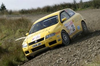 Fiat Stilo Cup UK action from the Trackroad Yorkshire Rally