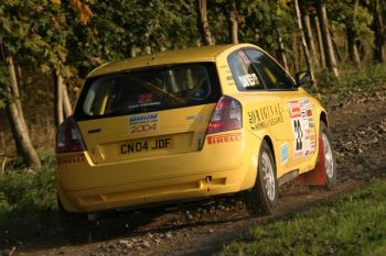 Fiat Stilo Cup UK action from the Trackroad Yorkshire Rally