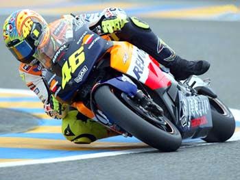 Triple MotoGP champion Valentino Rossi